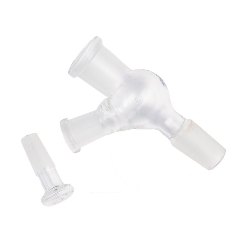 14mm female to 14mm male pass through glass adapter land view