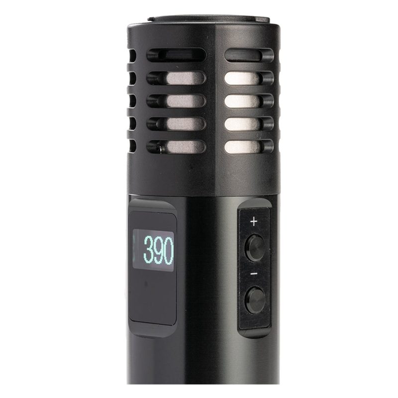 arizer air max vaporizer power button