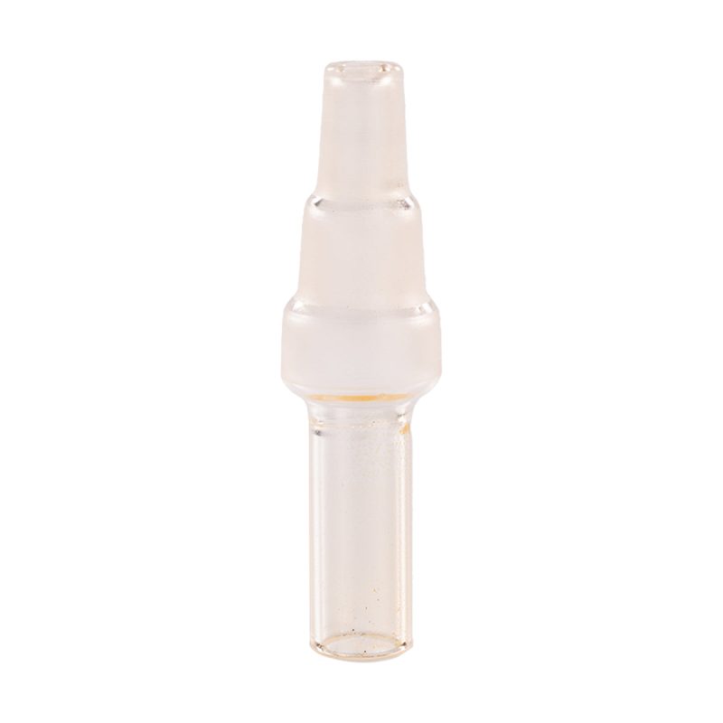 colored glass accessories water pipe adapter clear front view 1 d100f242 5f14 4e1e 89b2 6b9ff0456d9a