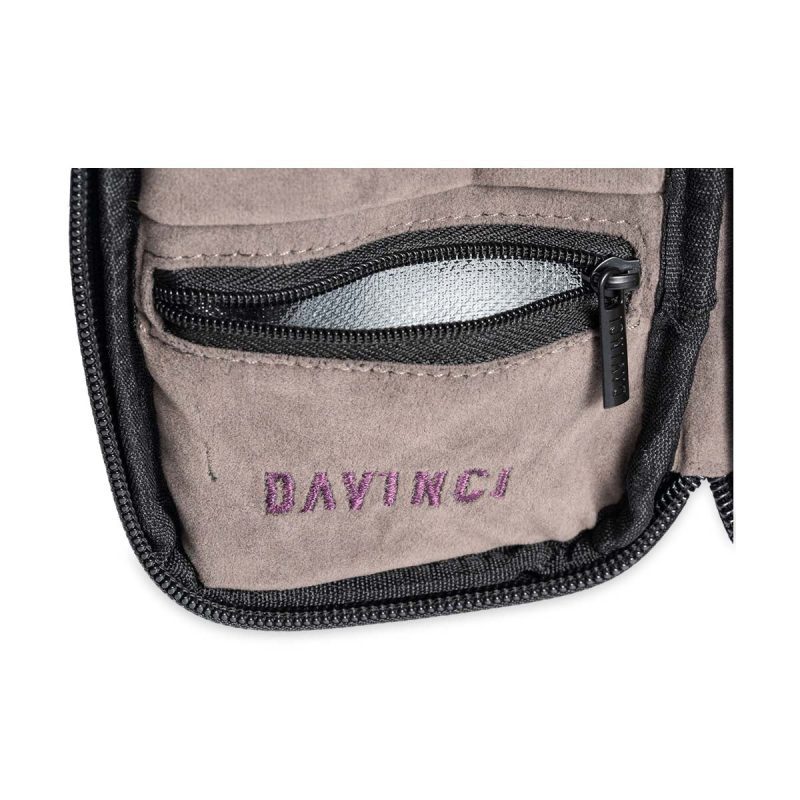 davinci iqc soft canvas carrying case open bottom view