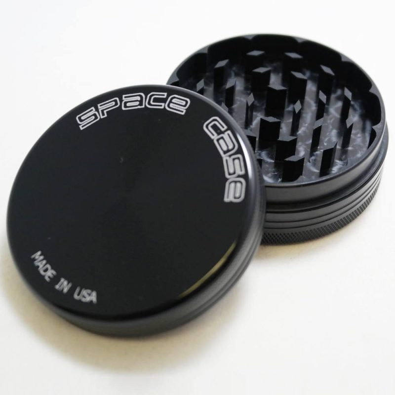 grinder space case 2 piece titanium grinder choose small medium or large 1 990fc0a4 0855 4395 bdc8 eb3b9b4c55a7