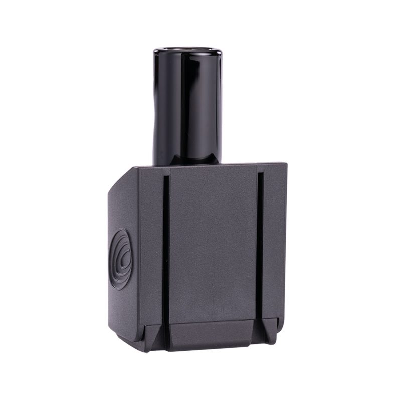 magnetic accessory attachment black and dimpled stem for planet of the vapes one back view