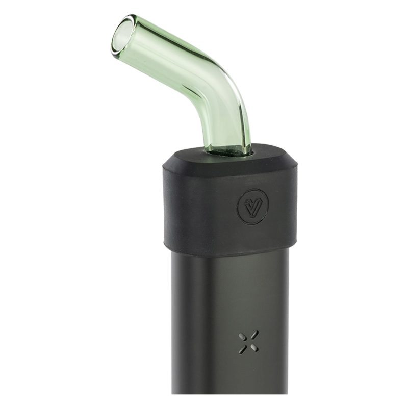 pax accessory adapter with bent glass mouthpiece