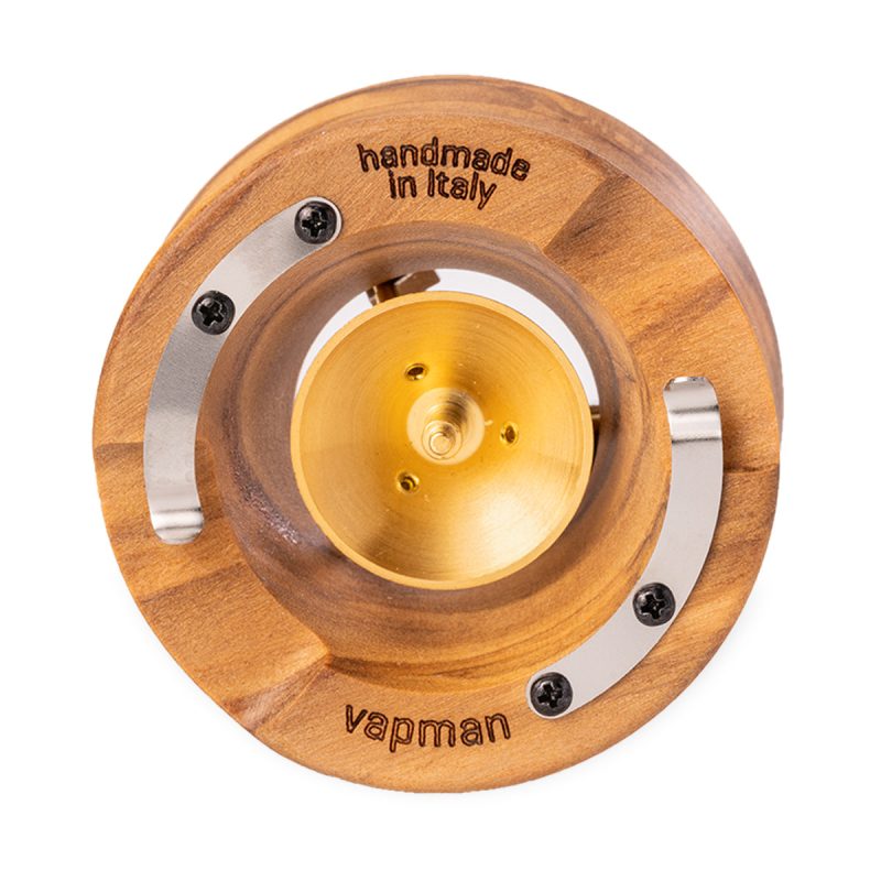 vapman vaporizer pure olive wood top view f1da0666 a15d 4342 95a0 4b22584e185d