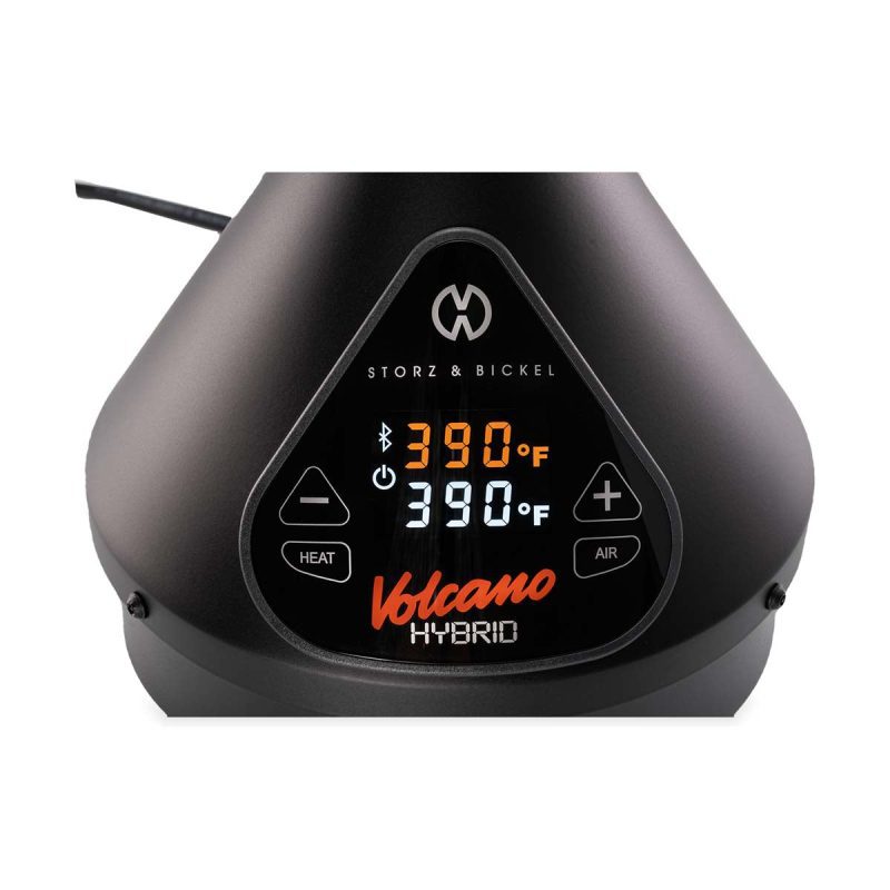 volcano hybrid vaporizer by storz and bickel with temperature controls