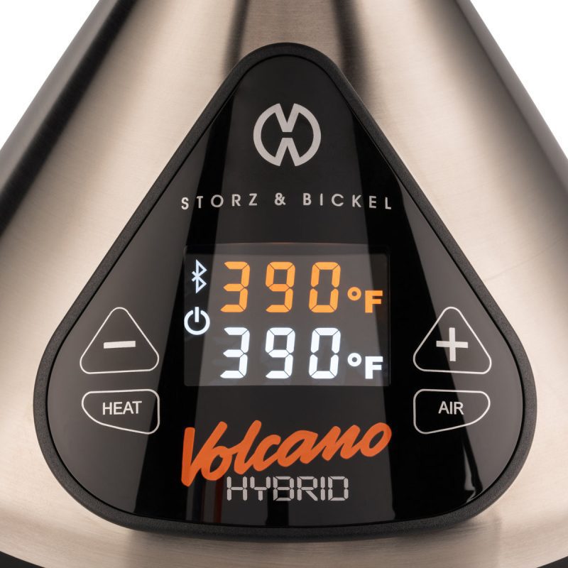 volcano hybrid vaporizer display 2