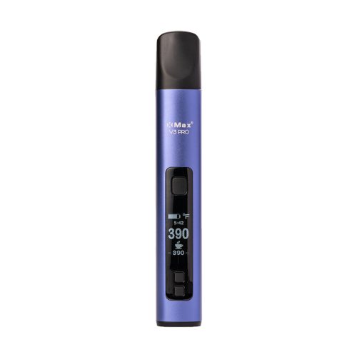 XMAX V3 Pro Vaporizer Purple Front View