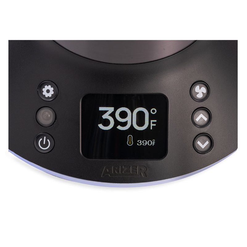 xq2 vaporizer by arizer temperature control