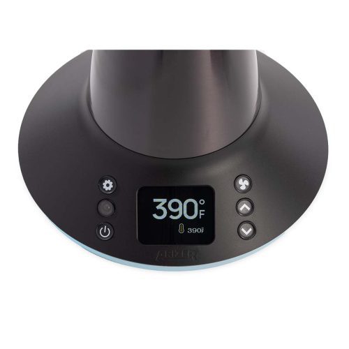 xq2 vaporizer by arizer temperature control straight view